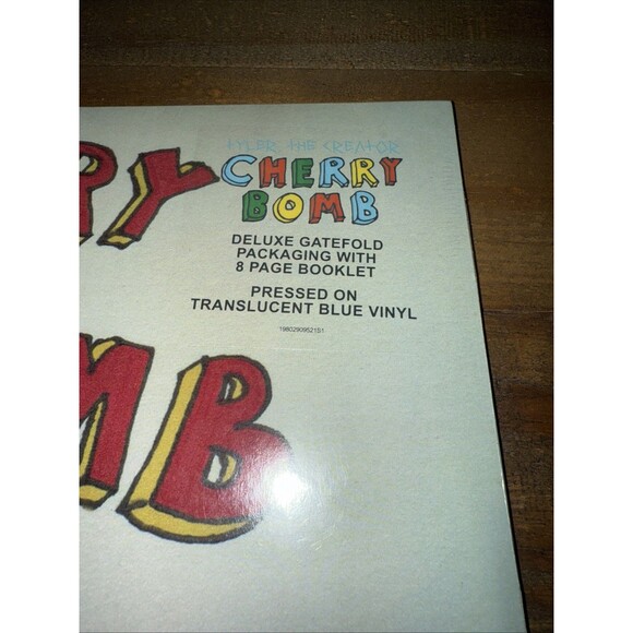 Tyler, The Creator - Cherry Bomb 2 LP Translucent Blue Vinyl Explicit New Sealed - Picture 3 of 3